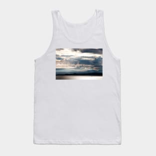 A cloud layered dawn over the west Highland coast, Scotland Tank Top